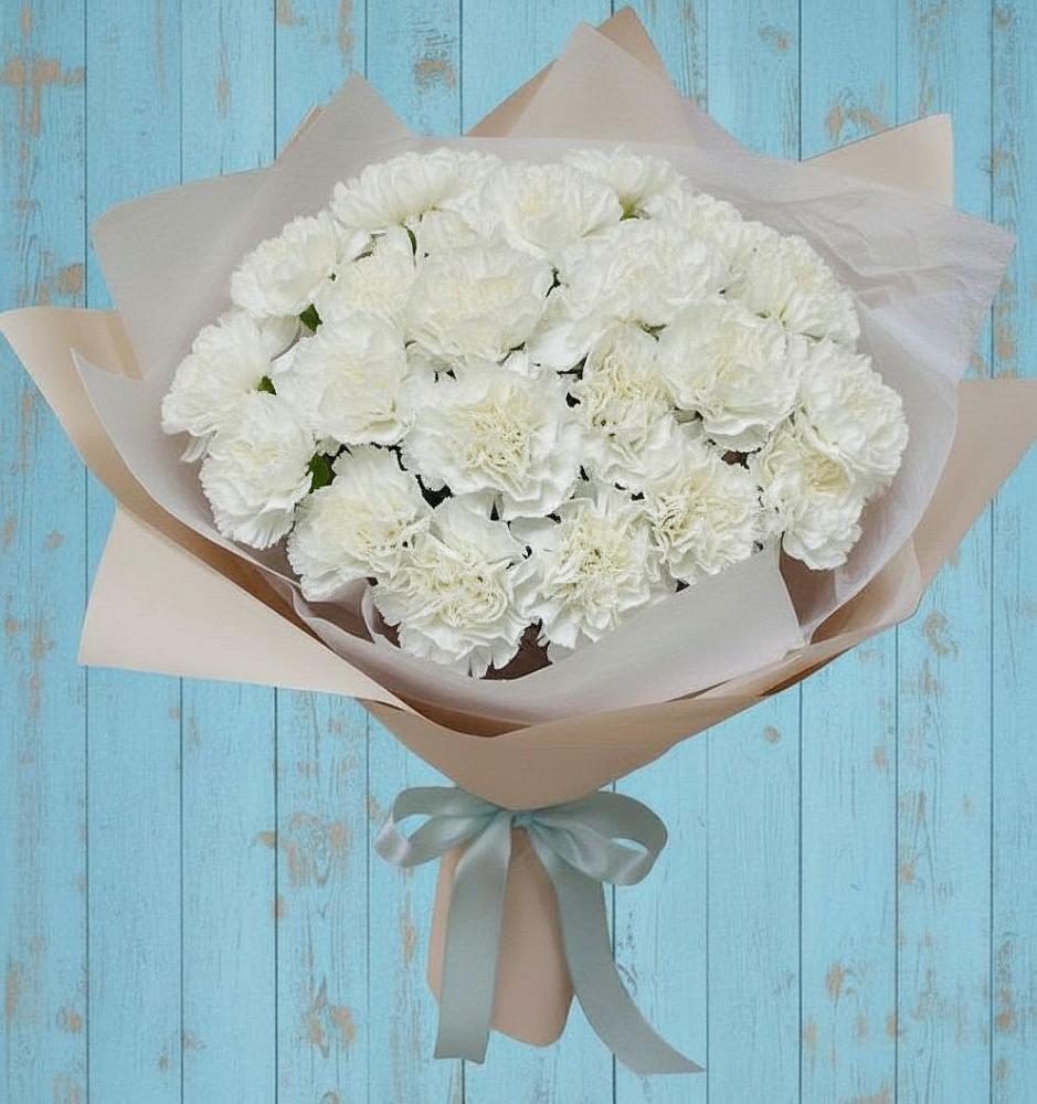 Букет цветов из: Гвоздики в Берёзово