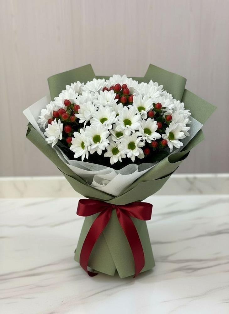 Букет цветов из: Хризантемы в Берёзово