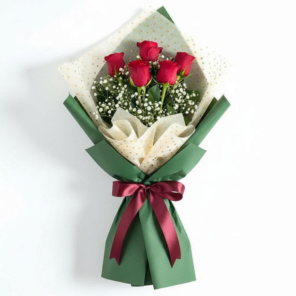 Букет цветов из: Розы в Берёзово