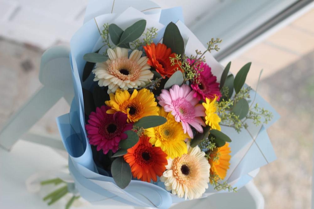 Букет цветов из: Герберы в Берёзово