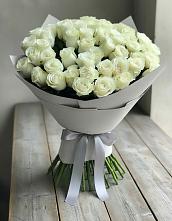 Букет 35 Белых роз в Берёзово