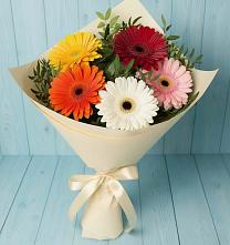 Букет цветов из:  Герберы #REPLACE_PRED# Берёзово