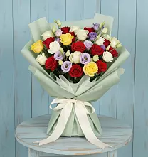 Букет цветов из:  Розы в Берёзово