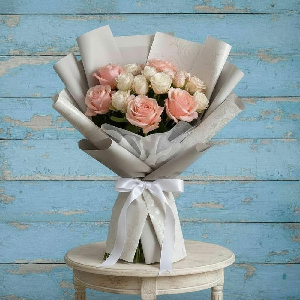 Букет цветов из: Розы в Берёзово