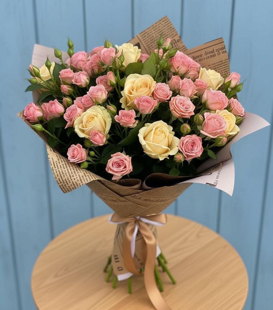 Букет цветов из: Розы в Берёзово