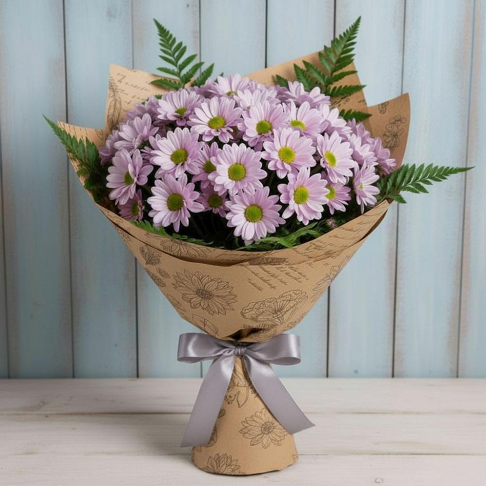 Букет цветов из: Хризантемы в Берёзово