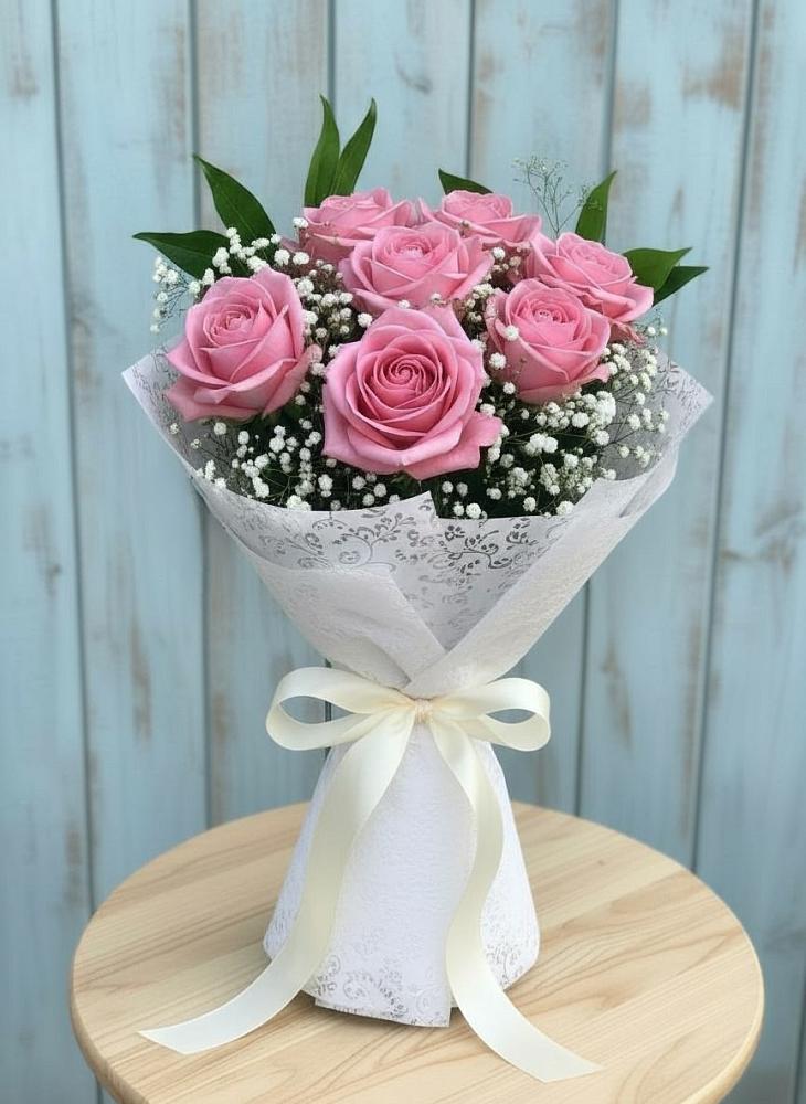 Букет цветов из: Розы в Берёзово