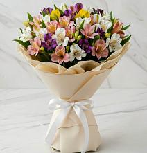 Букет цветов из:  Альстромерии в Берёзово
