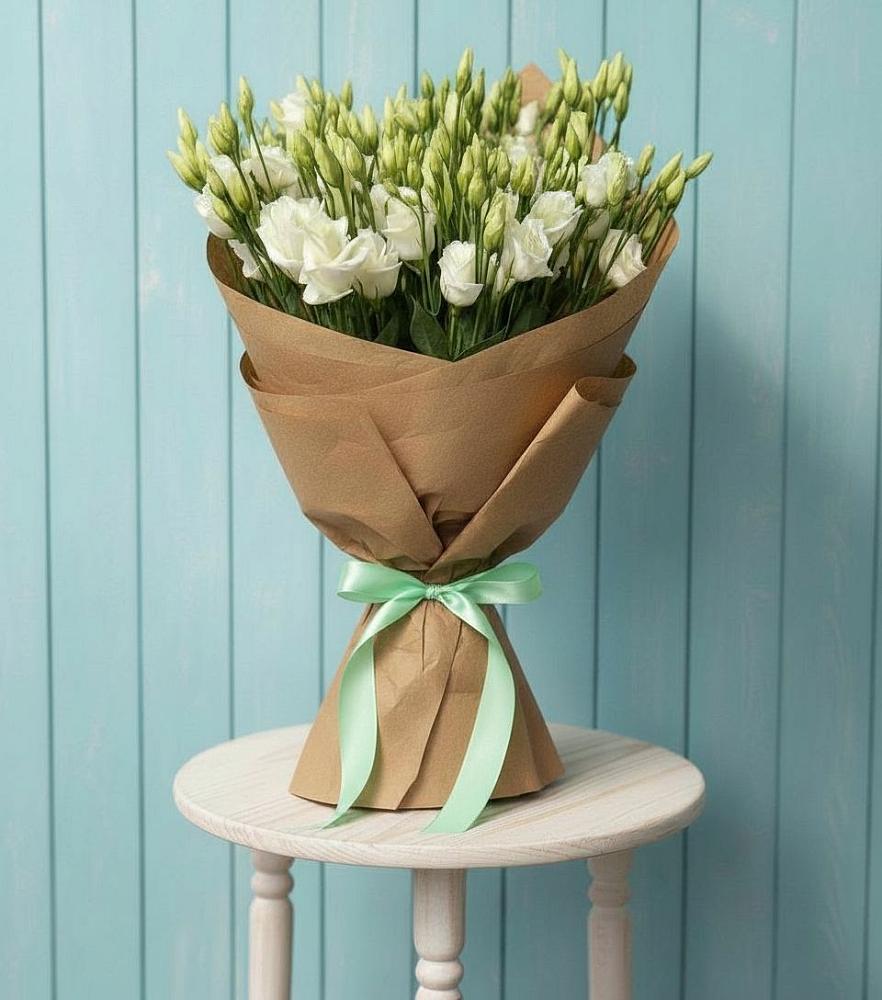 Букет цветов из: Лизиантусы в Берёзово