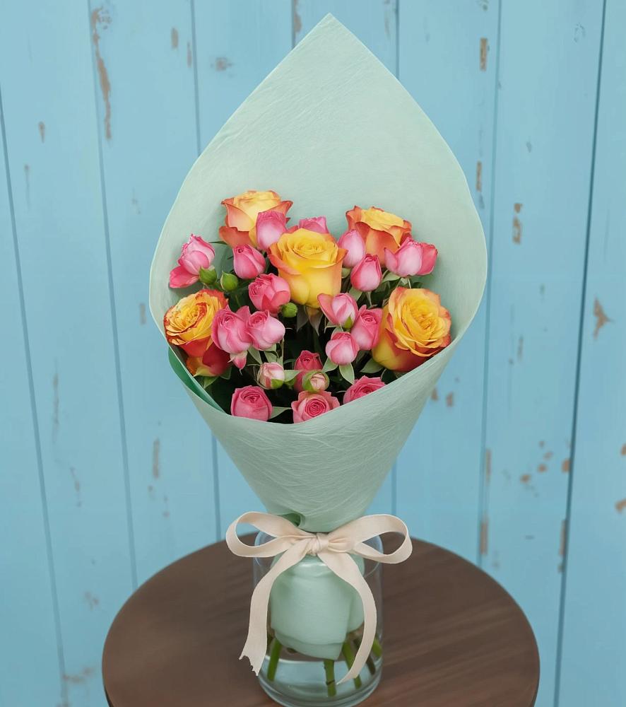 Букет цветов из: Розы в Берёзово