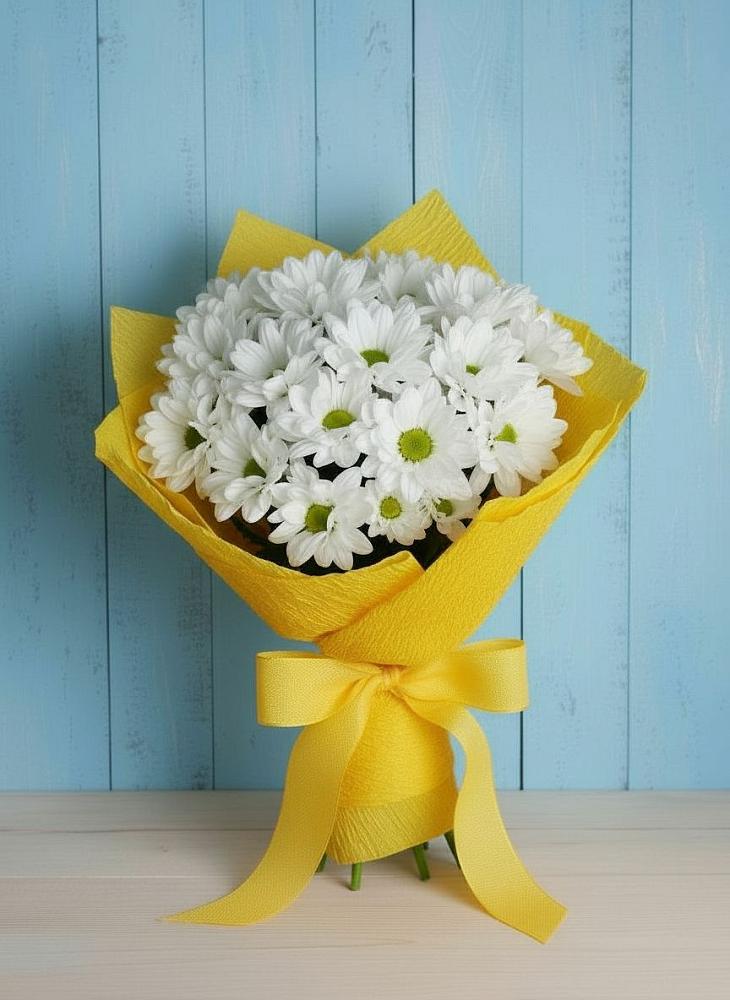 Букет цветов из: Хризантемы в Берёзово