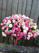 Букет Розовые кустовые розы Натали и Лав Лидия #REPLACE_PRED# Берёзово