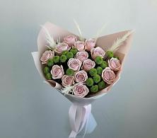 Букет цветов из:  Розы и Хризантемы в Берёзово