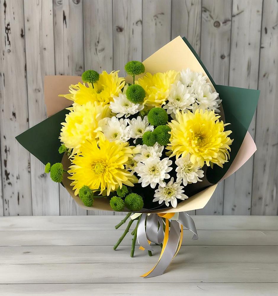 Букет цветов из: Хризантемы в Берёзово