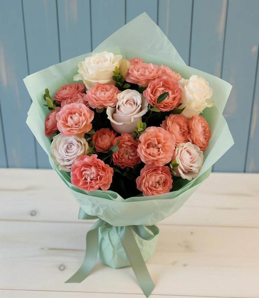 Букет цветов из: Розы в Берёзово