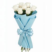 Букет 7 белых роз Проуд #REPLACE_PRED# Берёзово