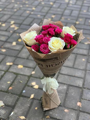 Букет цветов из: Розы в Берёзово