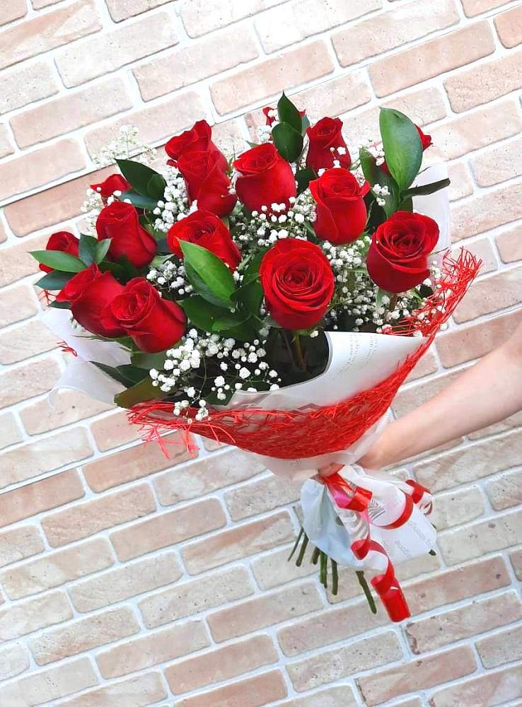 Букет цветов из: Розы в Берёзово