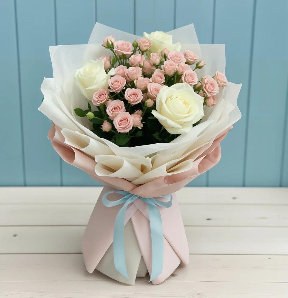 Букет цветов из: Розы в Берёзово